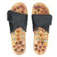 thumbnail image 1 of Pantuflas de Masaje Fyydes Pantuflas Negras Cuidado de la Salud Tamaños 37 39 41 42 43, 1 of 5