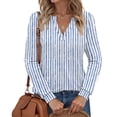 thumbnail image 4 of Fantaslook Womens Tops Long Sleeve V Neck Blouses Business Casual Shirts Fall Fashion Dressy Tops, 4 of 8
