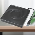 thumbnail image 2 of Portable CD DVD +/-RW Drive Optical Drive Player Reader USB 3.0 & Type-C for 11 10 8 7 ,Portable and Lightweight, 2 of 6