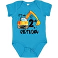 thumbnail image 3 of Inktastic Construction Truck It's My 2nd Birthday Boys or Girls Baby Bodysuit, 3 of 5