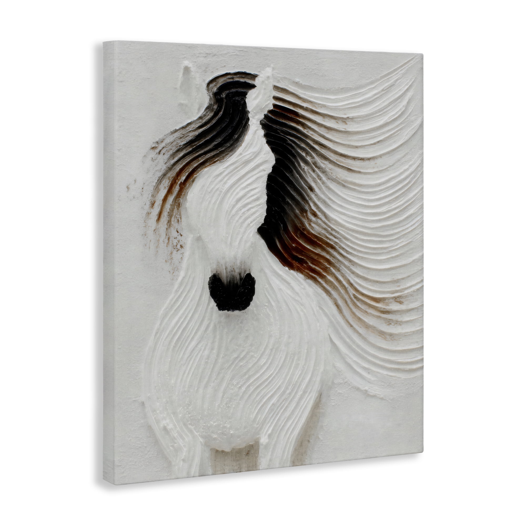 Stupell Industries Grooved Horse in Flowing Motion Canvas Wall Art, design by Ink Drop Loft