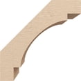 thumbnail image 3 of Ekena Millwork 5"W x 8"D x 8"H Merced Rough Cedar Woodgrain TimberThane Knee Brace, Primed, 3 of 6