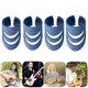 thumbnail image 3 of Sywqhk 4 púas para dedos para guitarra acústica de bajo, funda protectora para la punta de los dedos (azul) Sywqhk Alta Calidad, 3 of 7