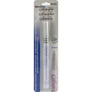 MARVY UCHIDA DECOCOLOR CALLIGRAPHY PAINT MARKER SILVER