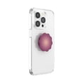 thumbnail image 3 of Empuñadura de teléfono PopSockets moldeada con forma de flor y vino translúcida, 3 of 6