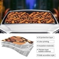 thumbnail image 3 of Yiaed Peanuts2 Print Car Windshield Sunshade Front Auto Car Front Window Sun Shade Foldable Sun Visor Shield Cover Auto Accessories for Sedan SUV Truck-Medium, 3 of 5