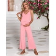 thumbnail image 2 of Yesfashion Women's Maternity Jumpsuit Pregnancy Casual Romper Strap Tank Top Baggy Pants, 2 of 8