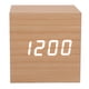 thumbnail image 3 of Despertador Digital De Madera, Pantalla Grande Ajustable De Reloj De Madera LED Para Decoración Del Hogar EOTVIA Smart LED Digital Clock, 3 of 8