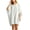 White, variant on Levmjia Women Casual Loose Batwing Sleeve Dress Solid Color Round Neck Tunic Dress With Pockets For Summer Lightweight Breathable Fabric Oversized Fit Flattering