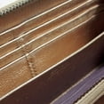 thumbnail image 6 of Pre-Owned Coach long wallet with round zipper, gold (Good), 6 of 9