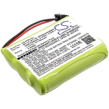 Replacement Battery for Sharp 3600 CL100W CL200 CL300 CL400 CL405 CL410 FT4400 FT4510 FT5400 FT5405 FT5410 SPPN1020 SPPN1025 SPPSS950 SPPSS960 700mAh