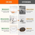 thumbnail image 3 of 2-Pack 1.6 Gallon Drink Dispenser with Stand, Clear Plastic Beverage Container for Parties, 3 of 8
