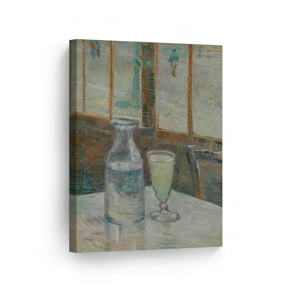 Smile Art Design Vincent Van Gogh Peach trees in blossom 1888 Canvas Wall Art Print Artwork Classic Modern Art Living Room Bedroom Decor Ready to Hang Made in the USA - 36x24