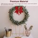 thumbnail image 4 of Moyic 2 piezas Feliz Navidad Bowknot Navidad Lentejuelas Guirnalda Adornos Bola de pino brillante Colgantes Corbata Artesanía Regalo Decoración Kits de decoración para fiestas Rojo 2 piezas Moyic HA009456-02, 4 of 6