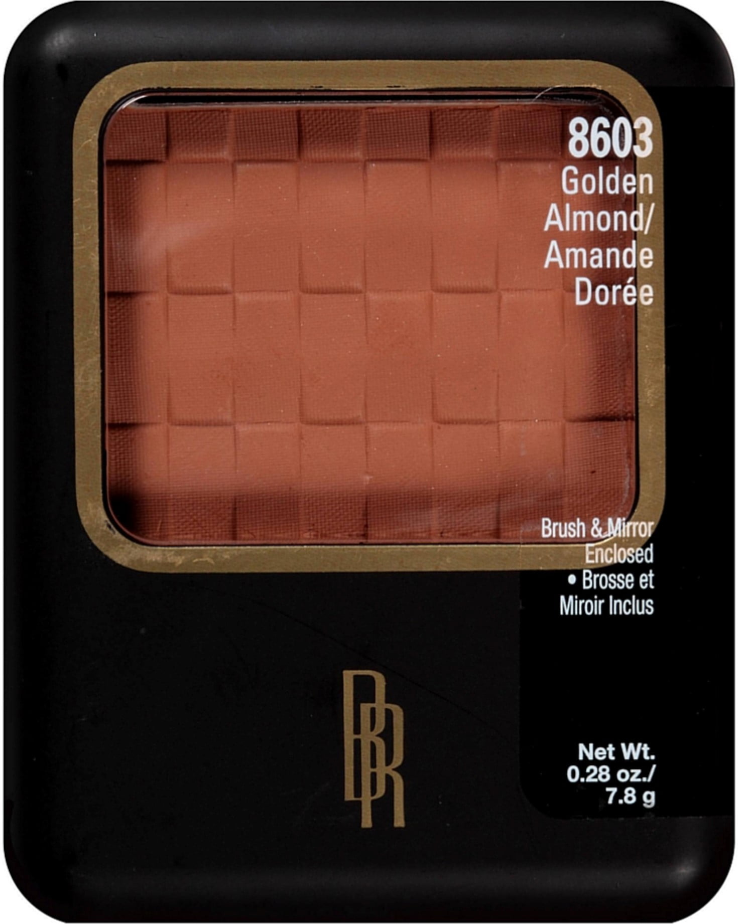 Black Radiance Pressed Powder, Golden Almond [8603] 0.28 oz (Pack of 4)