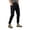 Black, variant on Men's Solid Color Outdoor Overalls, Casual Tactical Cuff Trousers with Multiple Pockets for Hiking, Workwear and Street Style,Black,L