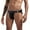 Black, variant on TIHLMK Men's Underwear Under $10 Slassic Sports Fitness Rainbow Color Double Thong