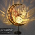 thumbnail image 5 of SHAR Solar Moon Garden Light - Decorative Outdoor LED Solar Light for Lawn, Path, Patio, Balcony, and Yard Decoration, 5 of 5
