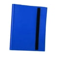 thumbnail image 2 of Trading card binder, card storage organizer, clear page protector, baseball card Blue, 2 of 9