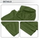 thumbnail image 4 of Máscara facial completa de poliéster, cubierta facial transpirable, absorbe el sudor, verde militar, 1 pieza, 4 of 6