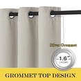 thumbnail image 3 of Cortina opaca NICETOWN para puerta corredera de patio, 100 x 213 cm, 3 of 6