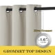 thumbnail image 3 of Cortina opaca NICETOWN para puerta corredera de patio, 100 x 213 cm, 3 of 6