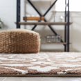 thumbnail image 5 of SAFAVIEH Four Seasons Lilibeth Geometric Area Rug, Chocolate/Ivory, 3'6" x 5'6", 5 of 7