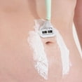 thumbnail image 3 of Flamingo Women's 5-blade Razor with Replacement Blade Cartridge - Mint, 3 of 8