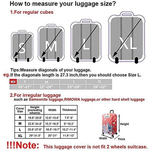 Morbuy Housse De Valise Protection,Luggage Cover En Voyage Luggage Trolley Case Cover Protector Morbuy Housse De Valise Protection,Luggage Cover En Voyage Luggage Trolley Case Cover Protector
