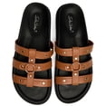 thumbnail image 2 of Solesister Honey Footbed Sandals, 2 of 3