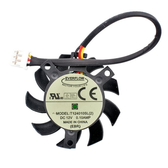 T124010SL(2) 37mm 30x30x23mm DC12V 0.10A 3 lines Cooling fan