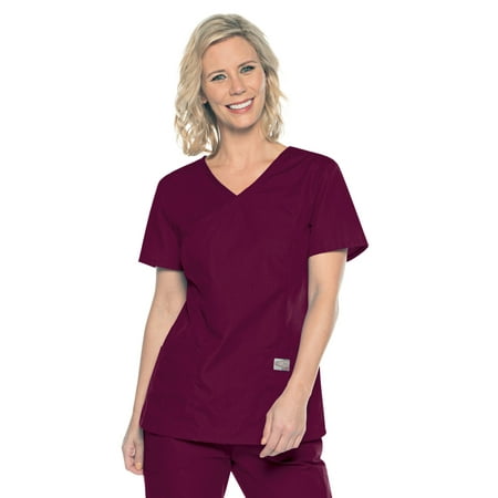 Landau Women's Scrub Zone Modern Tailored Fit Breathable Fade Resistant 2 Pockets Pull Over Tunic Scrub, Style 70228