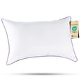 thumbnail image 1 of Pillows JollyVogue, juego de 1 cama tamaño queen, lavable, plumón, 1 of 8