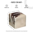 thumbnail image 4 of Xecao Horses free run on desert Print Box Cover Holder, Square by Xecao - Leather Decorative Organizer for Tabletop, Bathroom, Car, Office, 4 of 7