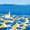 Blue Cream, variant on Castle Fairy Summer Seashell Still Life Zipper Twin Comforter Sets with Fitted Sheet and 2 Pillowcases,Straw Hat Starfish Palm Sand Illustration Zipper Bedding Set,Tan Blue,Grey Reversible,4-Piece