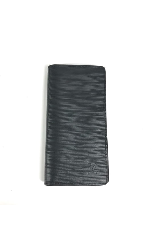 Pre-Owned LOUIS VUITTON M60622 Epi Portefeuille Brazza Bi-fold Long Wallet, Leather,...