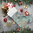 thumbnail image 6 of Coolnut 17.7 Inch Christmas Stockings, 2 PCS Beautiful Dragonflies Presonalized Large Stocking Sock for Family Holiday Xmas Party Decorations, 6 of 7