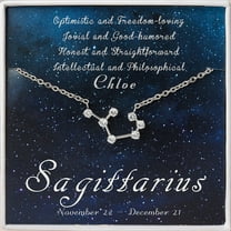 Personalized Zodiac Necklace - Cancer Zodiac - Leo Necklace - Scorpio Necklace - Aries Necklace - Taurus Necklace - Gemini Necklace -Zodiac Necklace Gold