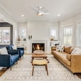 thumbnail image 6 of 42-inch White Ceiling fan with Light & Remote Color Changing Reverse Airflow Ceiling Fan, 6 of 7