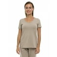 thumbnail image 3 of Pajama Set PJ Cotton Lounge Sleep Wear V-Neck Top & Long Pants by Lunarable, 3 of 3