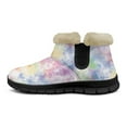 thumbnail image 5 of Psesaysky Tie Dye Snow Boots for Women Girls Warm Lined Non Slip Winter Boots Wide Toe Comfortable Winter Boots, 5 of 7
