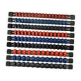 thumbnail image 4 of Accesorios de estanterías de 9X de 9x Accesorios fáciles de organizar soportes profesionales de zócalo de servicio pesado extraíbles para el cajón de Negro Rojo Azul, 4 of 8