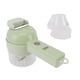 thumbnail image 2 of Handheld Electric Vegetable Cutter Set 4 in 1 USB Rechargeable Multifunctional Cordless Food Processor Garlic Chopper for Pepper Chili Onion Ginger, 2 of 5