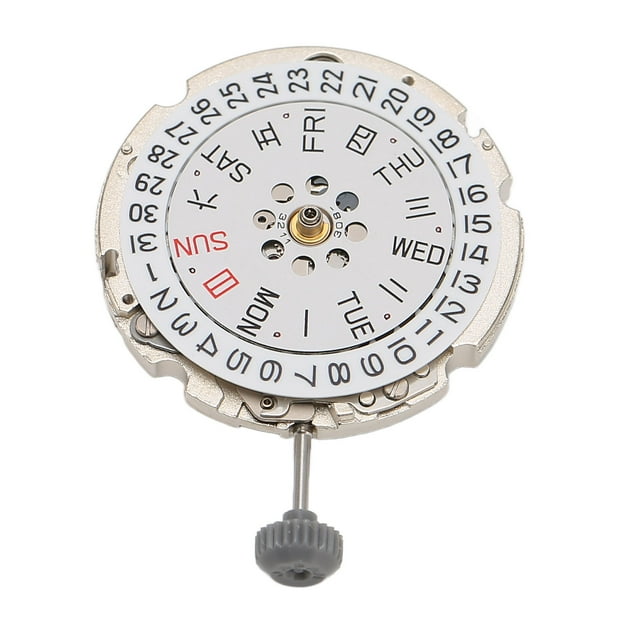 Mouvement Automatique, Remplacement de Montre Mécanique Mouvement Professionnel Taille Précise Double Calendrier pour la Réparation