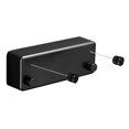thumbnail image 1 of Caja retráctil de ABS + secador de aluminio con cuerda doble ajustable de acero inoxidable para hotel, método de montaje en pared, 13,8 pies, negro, 1 of 5