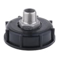thumbnail image 2 of Adaptador De Válvula De Mano IBC 1000L, Accesorio De IBC, Rosca De Plástico Y Acero Inoxidable De 1/2 , Fácil De Instalar DYNWAVEMX Herramienta de conexión del adaptador de la manguera, 2 of 8