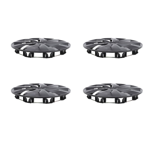 Wheel Hub Caps, 4Pcs 14 Inch Hubcap Wheel Cover Snap On R14 Universal Full Protection Hub Caps Replacement for Cars Trucks SUV, Auto Accessories