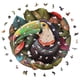 thumbnail image 2 of Mys Aurora Rompecabezas de madera Mandala Parrot Rompecabezas de 200 piezas Rompecabezas de madera de forma única para adultos y niños Juego familiar 11.2 x 11.2 pulgadas, 2 of 5