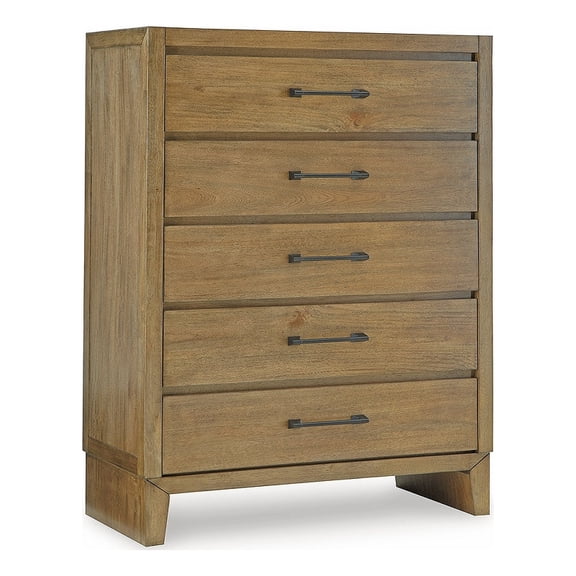 Signature Design by Ashley Furniture Sherbana Light Brown Chest of Drawers