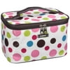 Modella: White W/Light Pink/Dark Pink/Green/Purple/Blue Polka Dots Make Up Bag